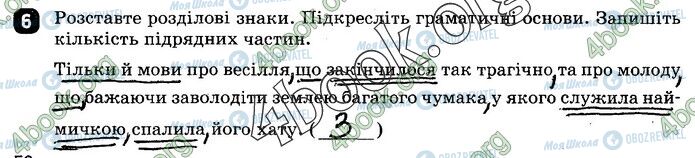 ГДЗ Укр мова 9 класс страница СР3 В1(6)